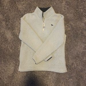 PINK Sherpa 3/4 Zip Up